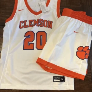 Nike Clemson Tigers Womens Basketball Uniform Set