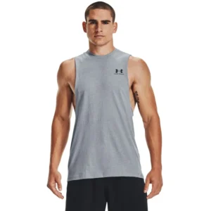 Under Armour 1329286 Men's UA Sportstyle Left Chest Cut-Off Tank Top