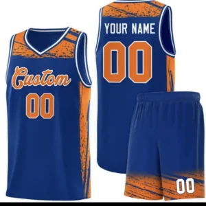 Customized basketball uniform set