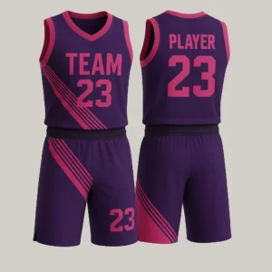 Men's Custom Basketball Uniform Set Jersey & Shorts – Team Name & Number