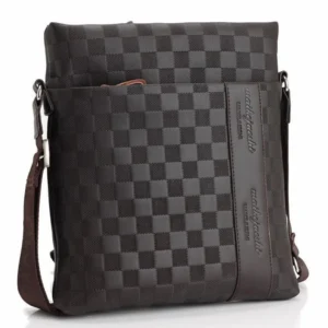 Men's Leather Crossbody Messenger Shoulder Bags Handbag Satchel Casual Day Bag