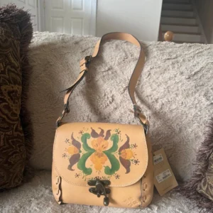 Leather Shoulder Bag crossbody swinglock