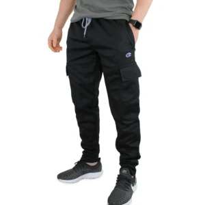 Champion Men's Cargo Sweatpants Taper Leg Four Pocket Active Jogger Pant