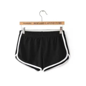 Women Yoga Shorts Running Gym Pants Sports Workout Beach Mid Waist Short